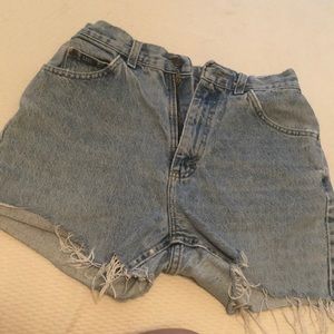 High waisted shorts